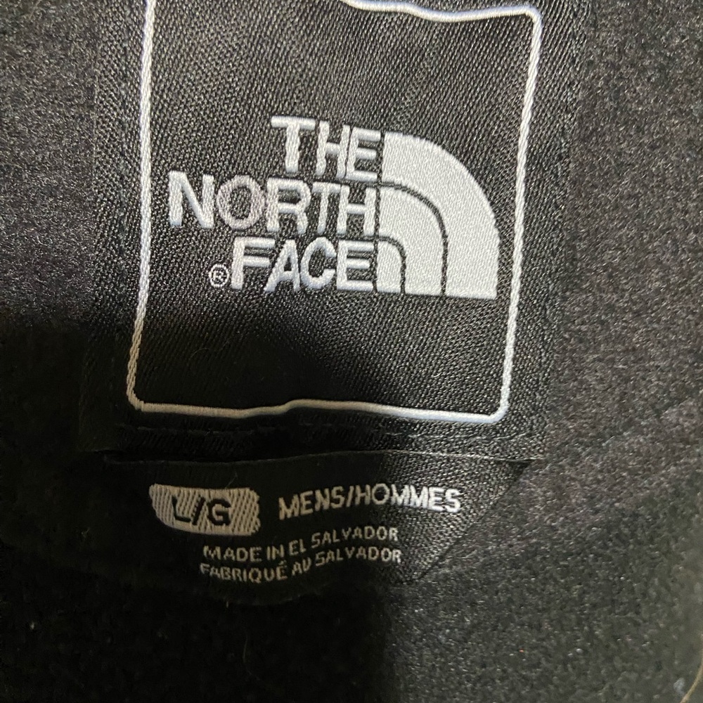 Men’s Large The North Face Black Hooded Full-Zip Jacket - Picture 4 of 5